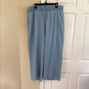 Bar III Sky Blue Relaxed Trousers